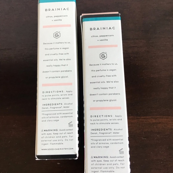 2pcs Good Chemistry Brainiac RollerBall  With Essential Oils - Picture 4 of 15